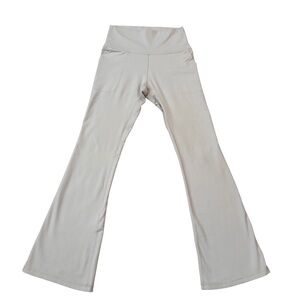 OFFLINE by Aerie The Hugger High Waisted Bootcut Legging Oat Size M Short